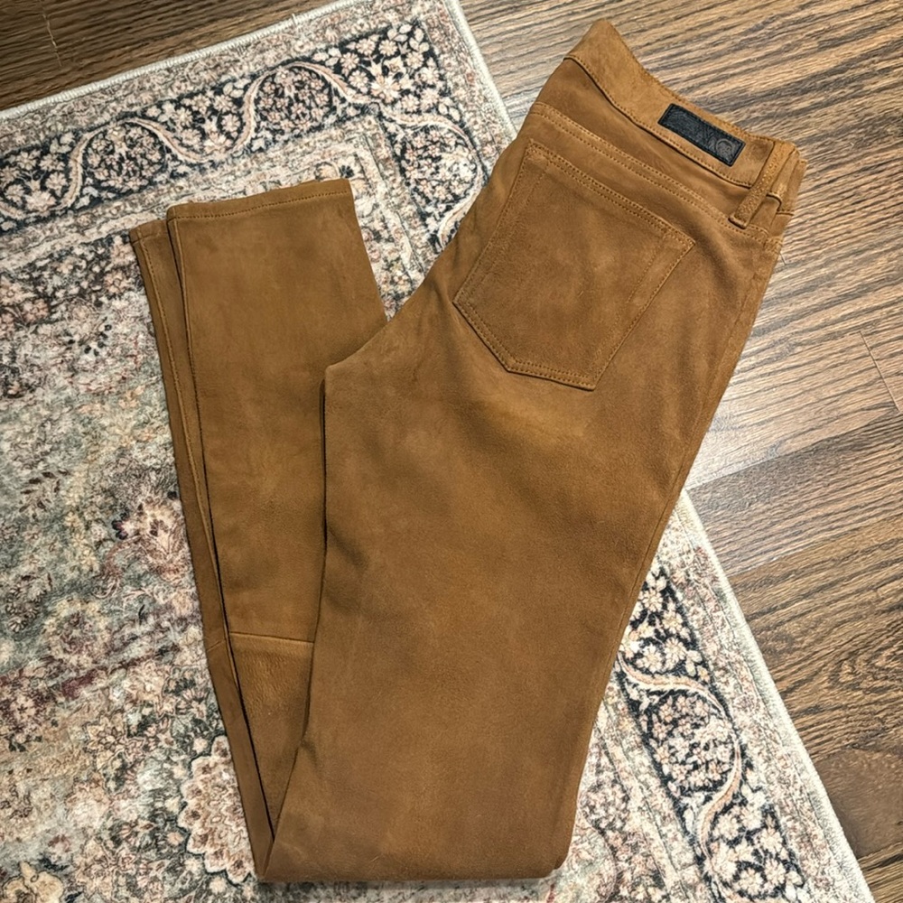 Adriano Goldschmied Suede Leggings - NWT - 27